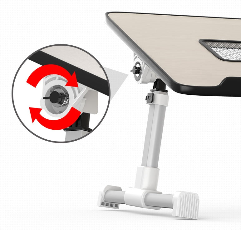 ComfyFold Laptop Desk – Adjustable Bed & Couch Workstation