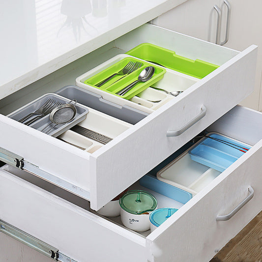 Smart Kitchen Drawer Organizer for Cutlery and Utensils